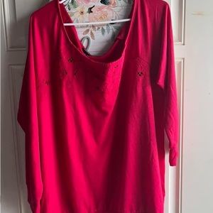 Torrid off the shoulder blouse.  Size 2, new without tags.